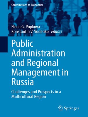 cover image of Public Administration and Regional Management in Russia